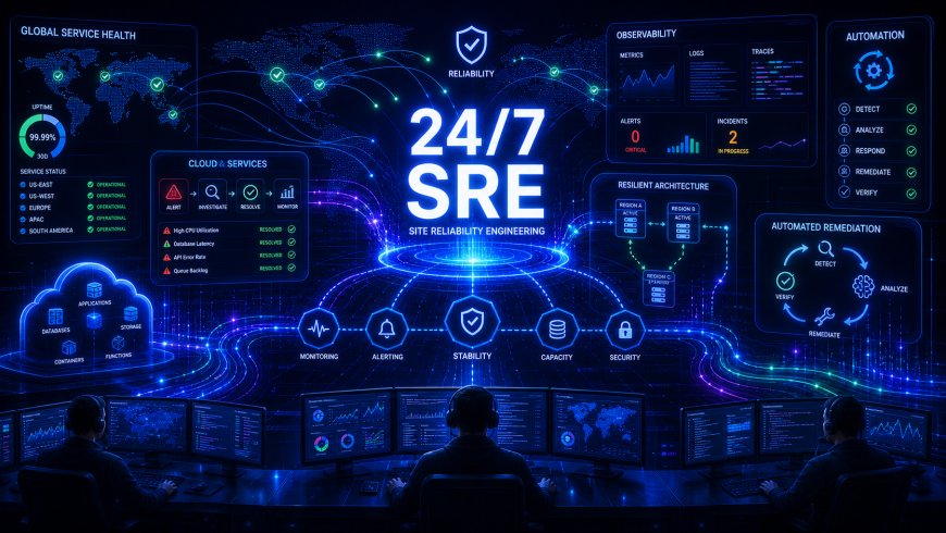 7x24 クラウドマネージドサービスと SRE (サイト信頼性エンジニアリング)